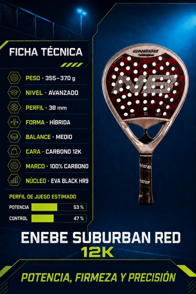 PALA NB SUBURBAN FICHA TECNICA SUBURBAN