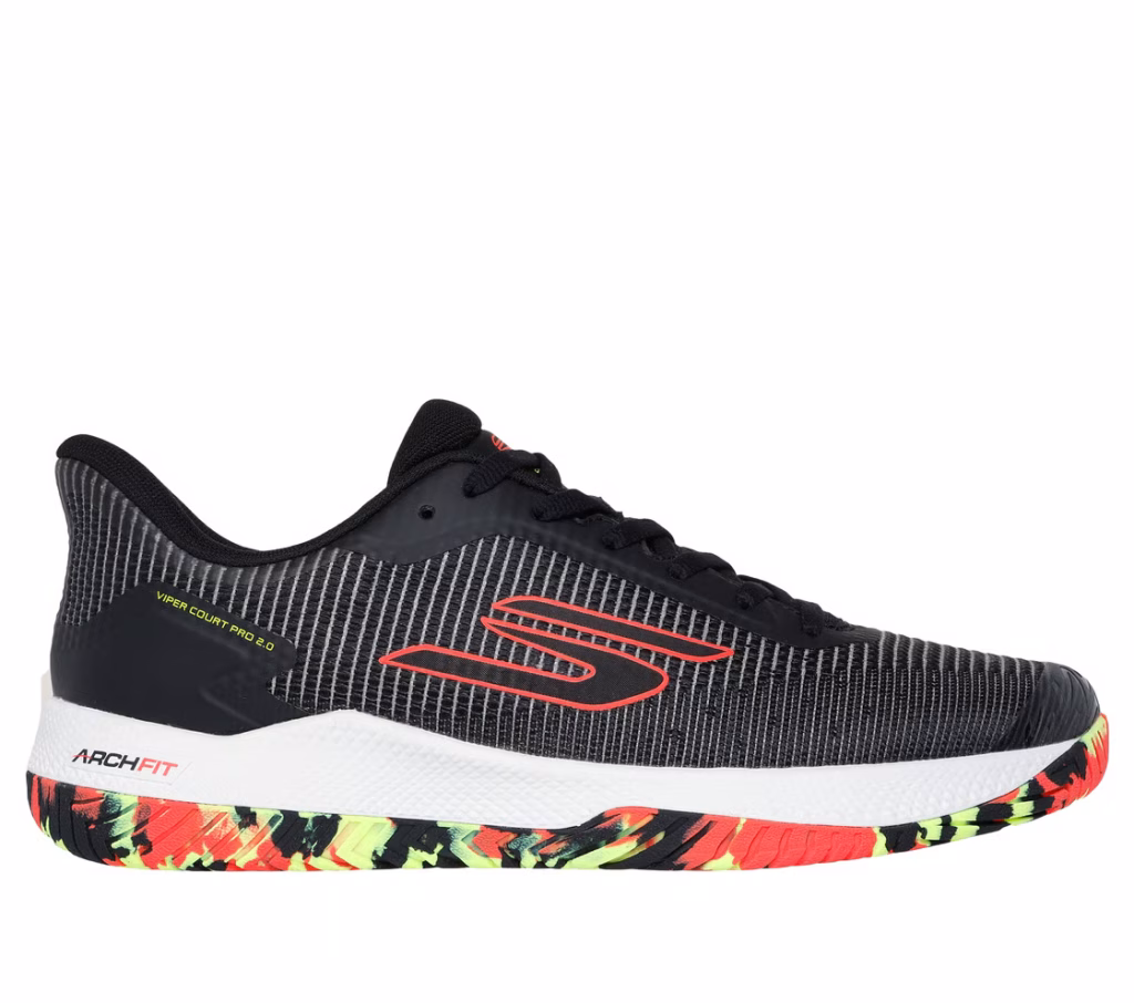 ZAPATILLAS SKECHERS VIPER COURT PRO 2.0 246109 bkmt hero lg